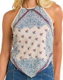 Scarf Tank Top