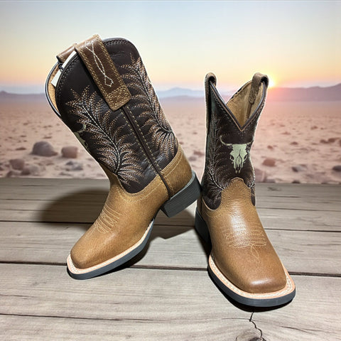 Stampede Wide Toe Square Western Boot