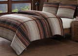 Brown Estes Chenille Comforter Set