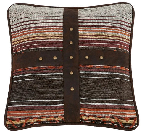 Brown Estes Chenille Pillow