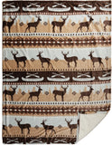 Buck Lake Plush Sherpa Throw