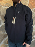 Vernon Black Softshell Jacket