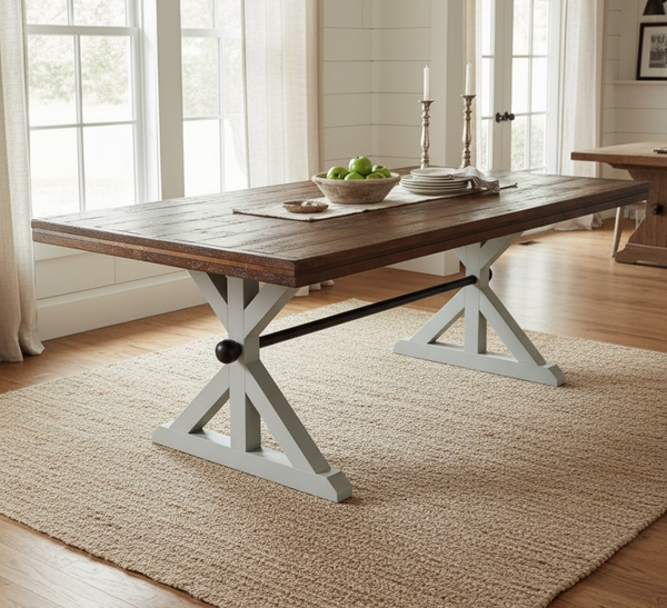Warehouse X Dining Table – Rnd Rustics
