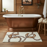 Pierre Equestrian Jacquard Bath and Kitchen Rug