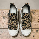 Leopard Bling Lace Sneaker