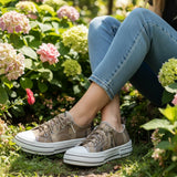 Camo Bling Sneakers