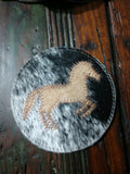 Cowhide Coasters