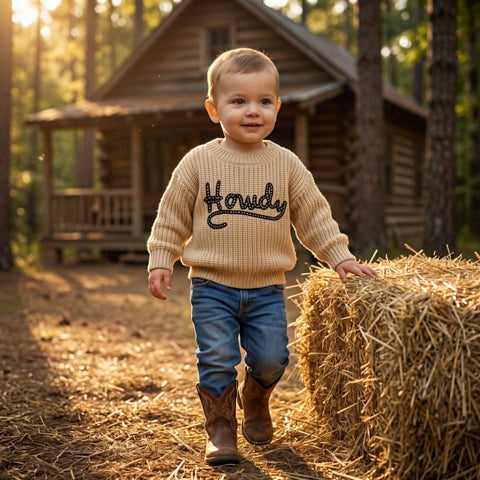 Howdy Knit Sweater