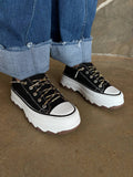 Black Platform Sneaker