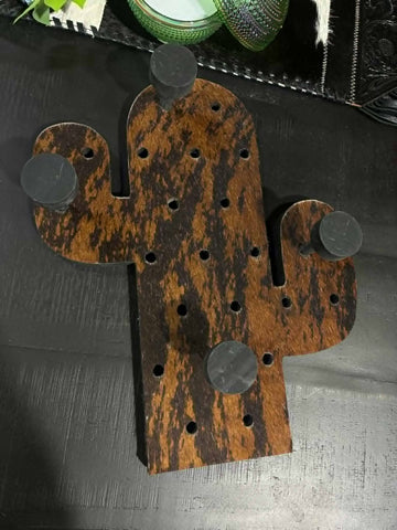 Cactus Adjustable Hat Hanger- Brindle