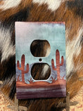 Painted Desert Switch and Outlet cover