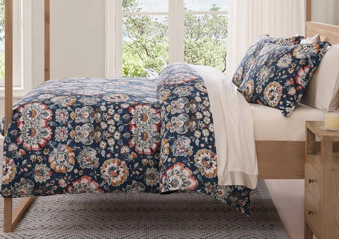 Derby Washed Linen Bedding Set