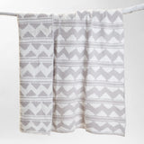 Mountain Gray Stretchy Throw