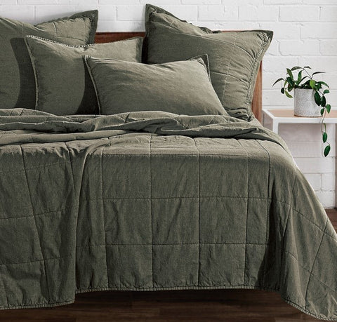 Stonewashed Cotton Canvas Coverlet Duffle Bag
