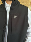 Vernon Black Softshell Vest