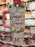 Jesus Take The Reins 30 oz Tumbler