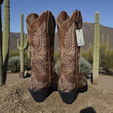Round Up Collins D Toe Western Boot