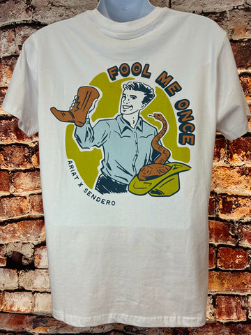 Fool Me Once Graphic Tee