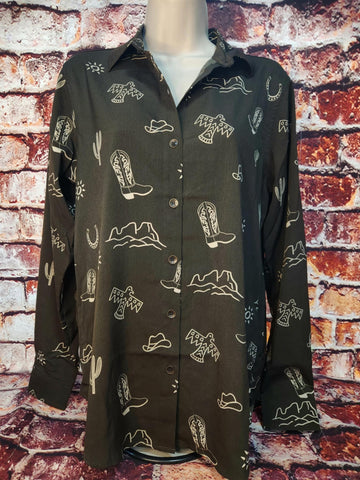 Homestyle Shirt- Layla Olive