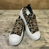 Leopard Bling Lace Sneaker