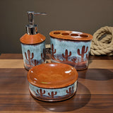 Desert Cactus Bathroom Set