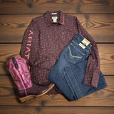 Ariat Team Kirby LS- Ancestry Print