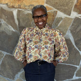 Yellow Floral Blouse