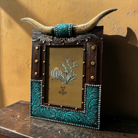 Longhorn 4x6 Photo Frame