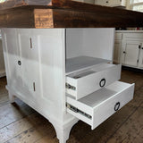 Wine Rack Counter Table