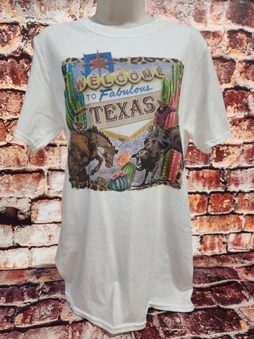 Welcome to Fabulous Texas Graphic Tee
