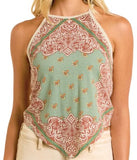 Scarf Tank Top