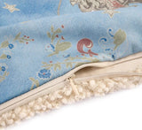 Lee Western Washed Denim Teddy Backed Pillow