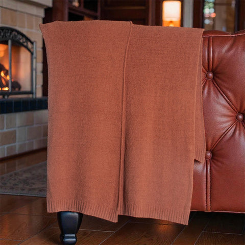 Desert Clay Stretchy Throw