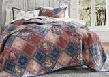 Patchwork Bandana Reversible Quilt Set