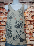 Printed Shimmer Tank
