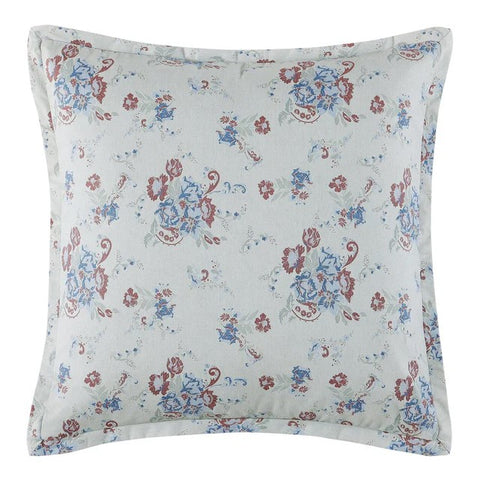 Rosabel Washed Denim Euro Sham