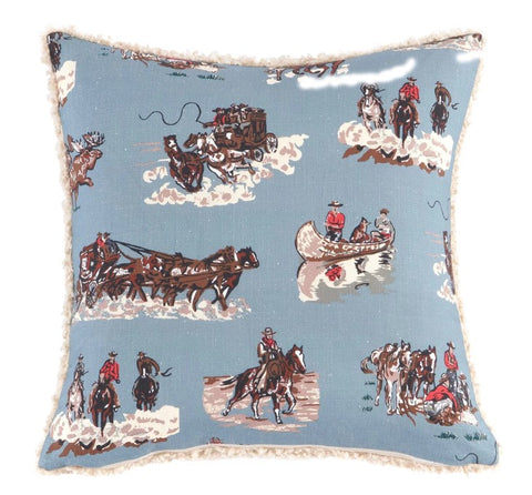Settler Teddy Backed Pillow