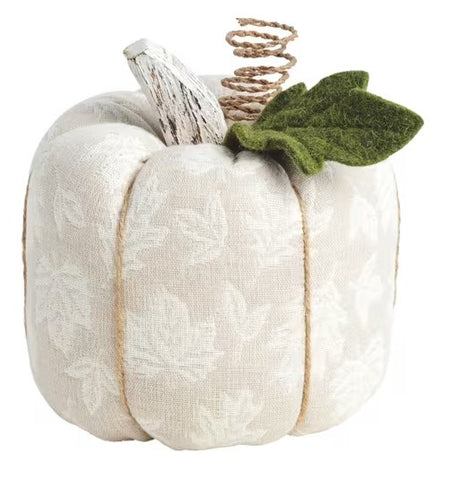 Small Jacquard Plush Pumpkin