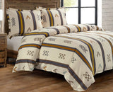 Toluca Canvas Comforter Bedding Set