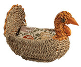 Woven Turkey Bread Basket