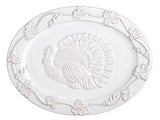 White Turkey Platter