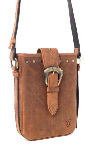 Yellowstone Wildhaven Amber Buckle Crossbody Bag