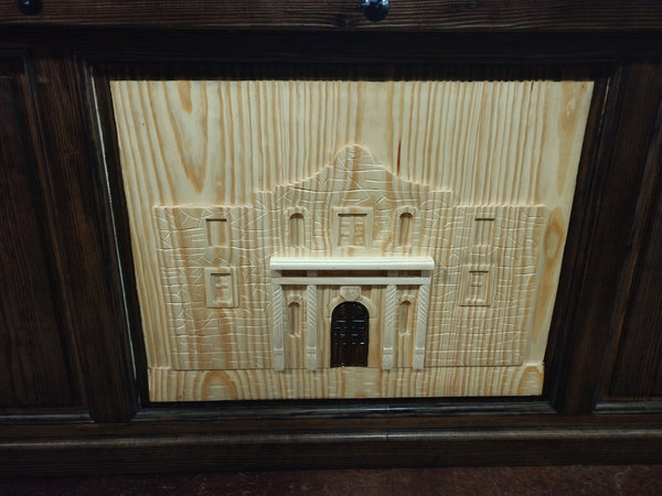 Custom Hand Carved Desk – Rnd Rustics