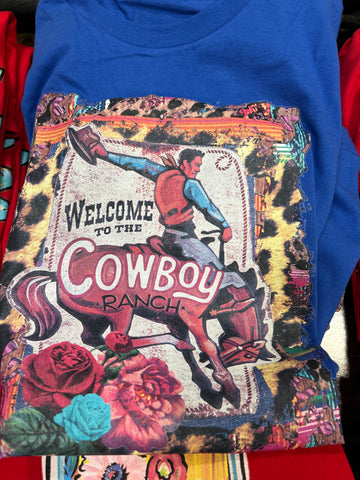 Welcome to Cowboy Ranch L&B Life T-Shirt